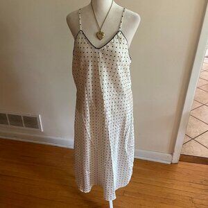 Vintage Polka Dot Slip Dress